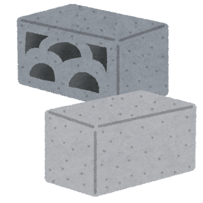 コンクリートブロックのイメージ画像
